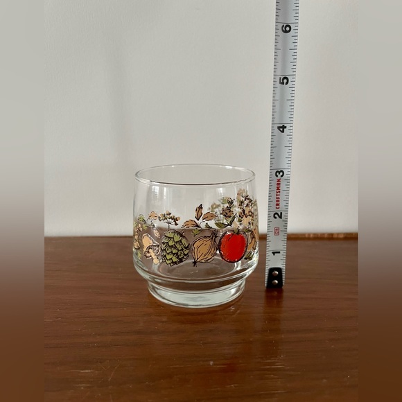 Vintage Arc France “Spice of Life” Canister and Glass Cup Set - Picture 12 of 16